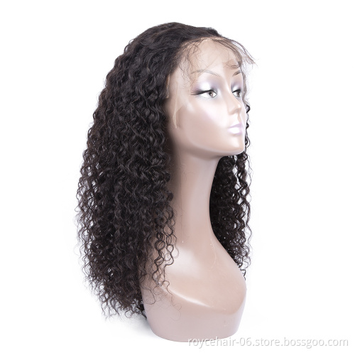 26 Inch 28 Inch 30 Inch 32 Inch Long Braided Highlighted Human Hair Water Wave Full Lace Wigs